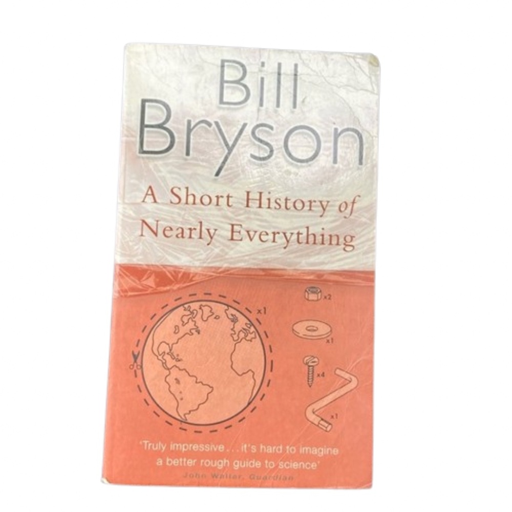 Bill Bryson A Short History of Nearly Everything paperback book